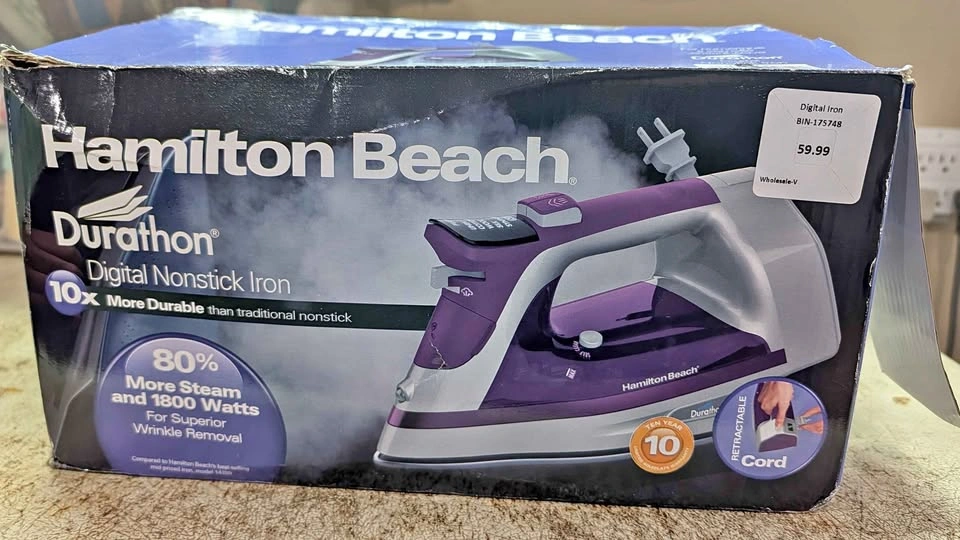 Hamilton Beach Digital Nonstick Iron