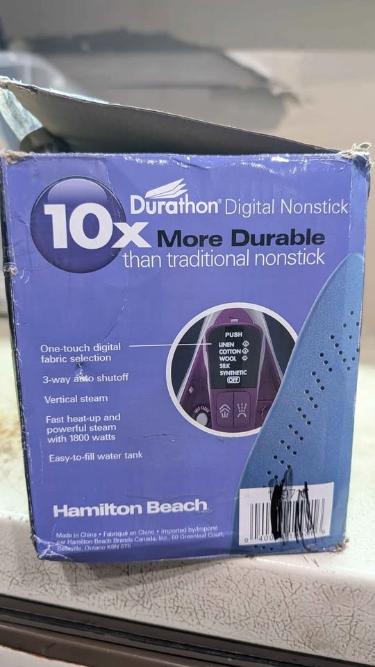 Hamilton Beach Digital Nonstick Iron - photo 2
