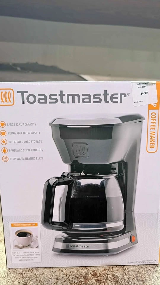 Toastmaster 12 Cup Coffee Maker