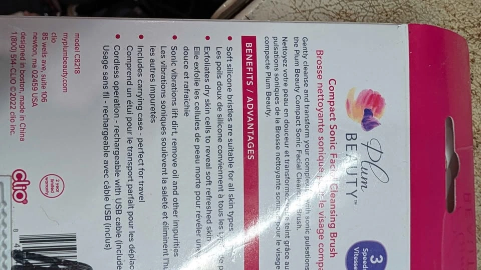 Plum Beauty Ultrasonic Facial Spatula & Sonic Cleansing Brush - photo 4