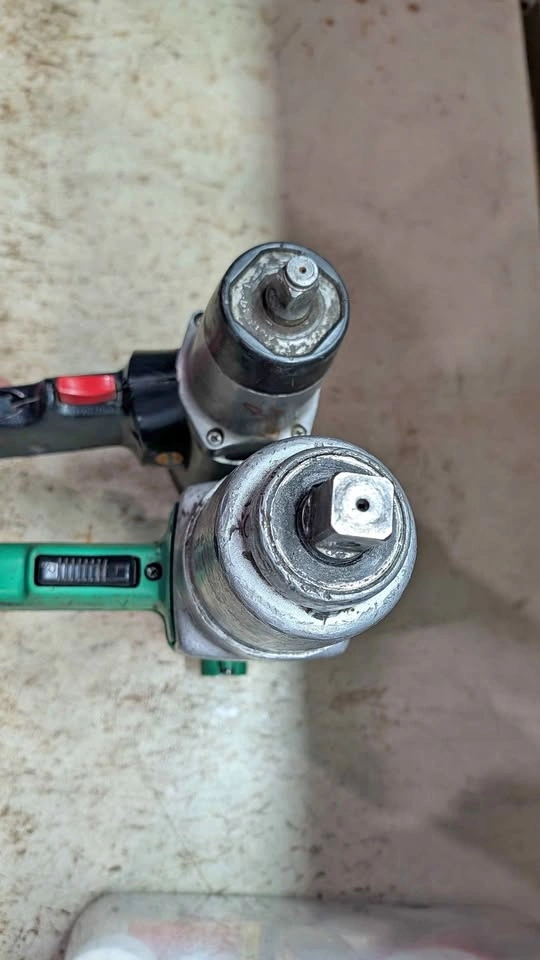 Craftsman Commercial and Green Electric Impact Wrenches