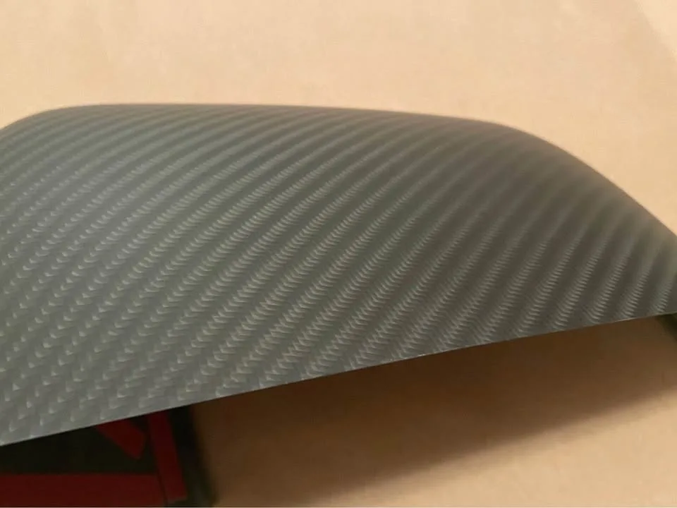 Tesla Model Y Matte Carbon Mirror Caps image indicator(5)