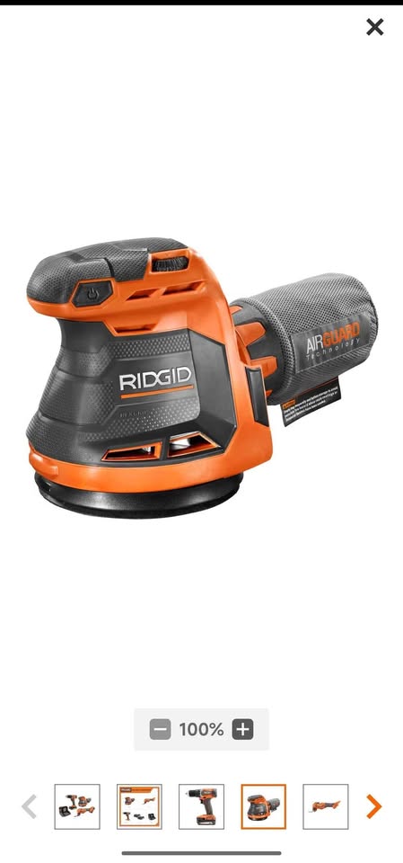 RIDGID 18V Cordless 3-Tool Combo Kit - photo 4