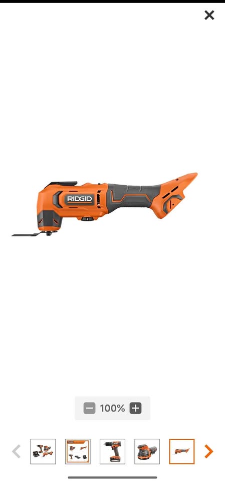 RIDGID 18V Cordless 3-Tool Combo Kit - photo 5