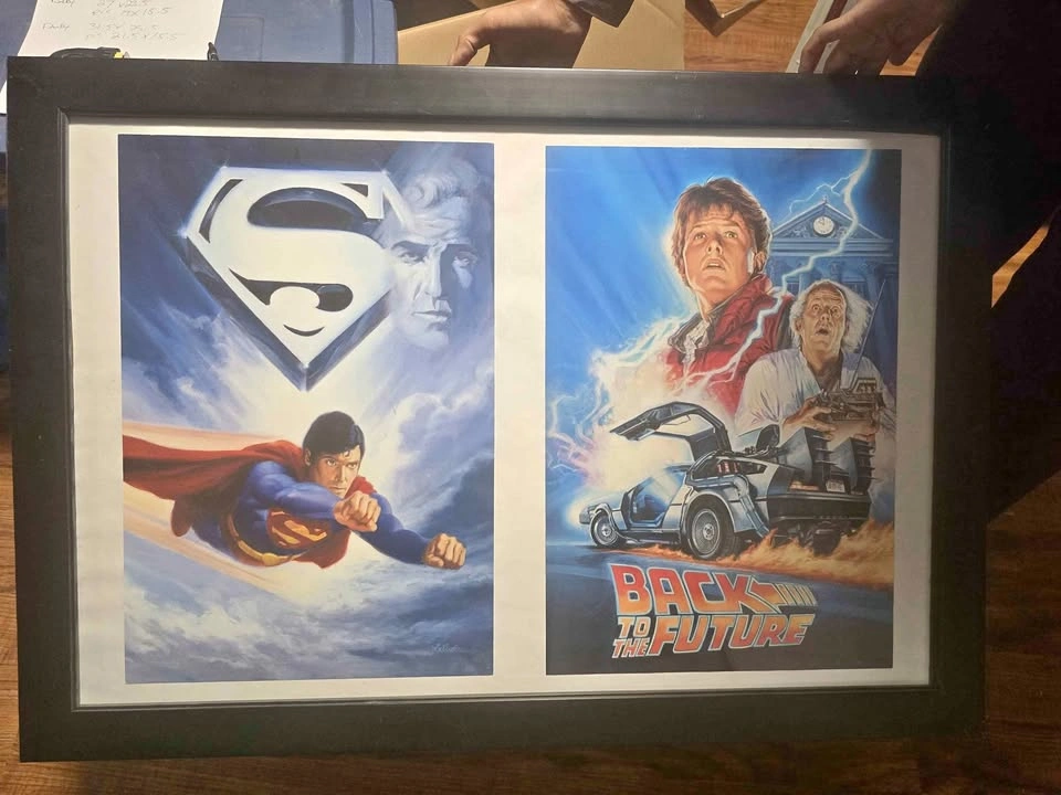 Rocky, Superman, John Wick, Back to the Future Framed Prints