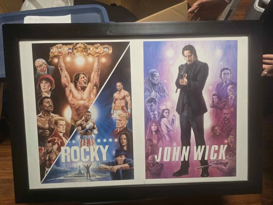 Rocky, Superman, John Wick, Back to the Future Framed Prints - photo 2