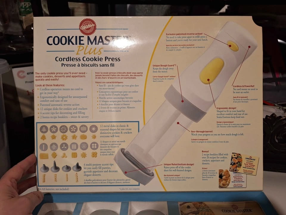 Wilton Cookie Master Plus Cordless Cookie Press - photo 3