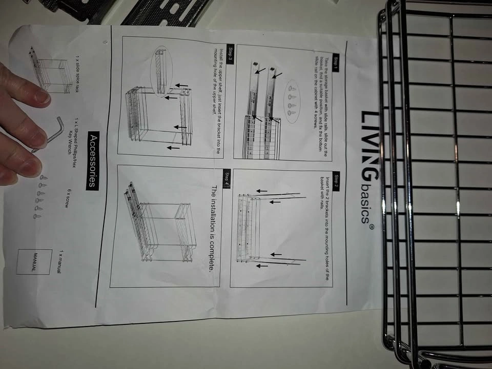 Pull-out Kitchen Cabinet Organizer - Lower Cabinet/Pantry - photo 4