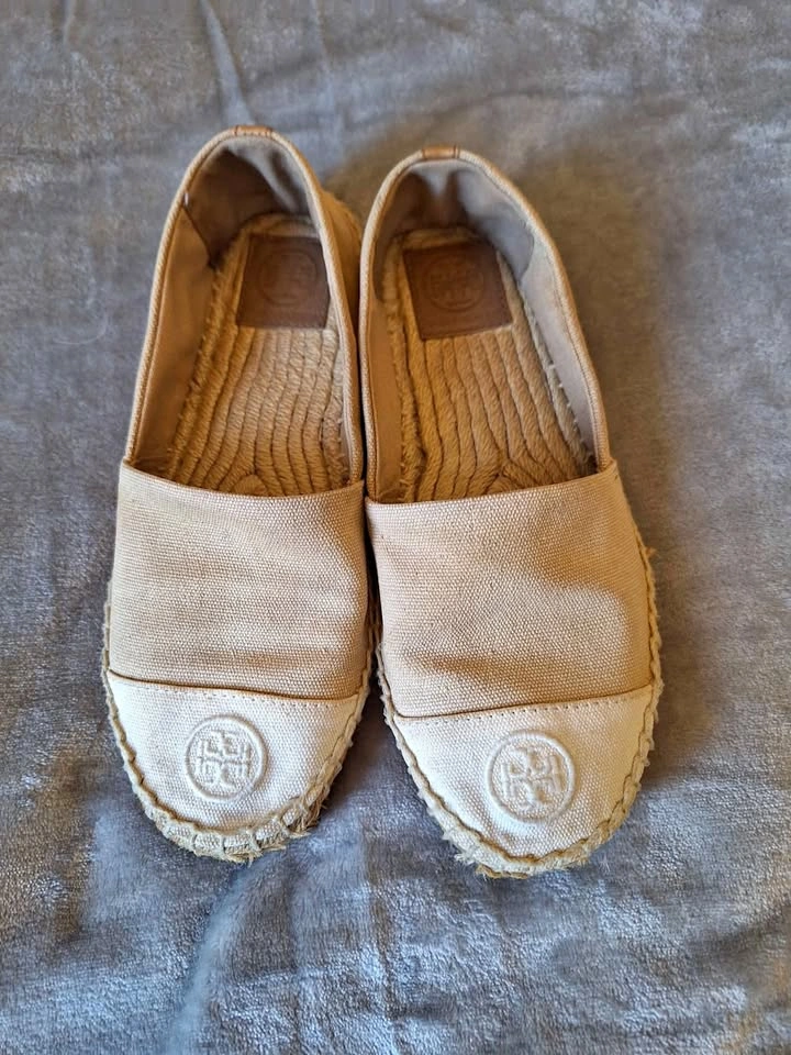 Tory Burch Color Block Espadrilles Size 7