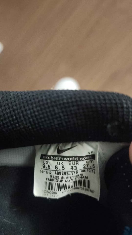 Nike Air Force 1 'Galaxy Pack' 2012 US size 9.5 - Great Cond - photo 4