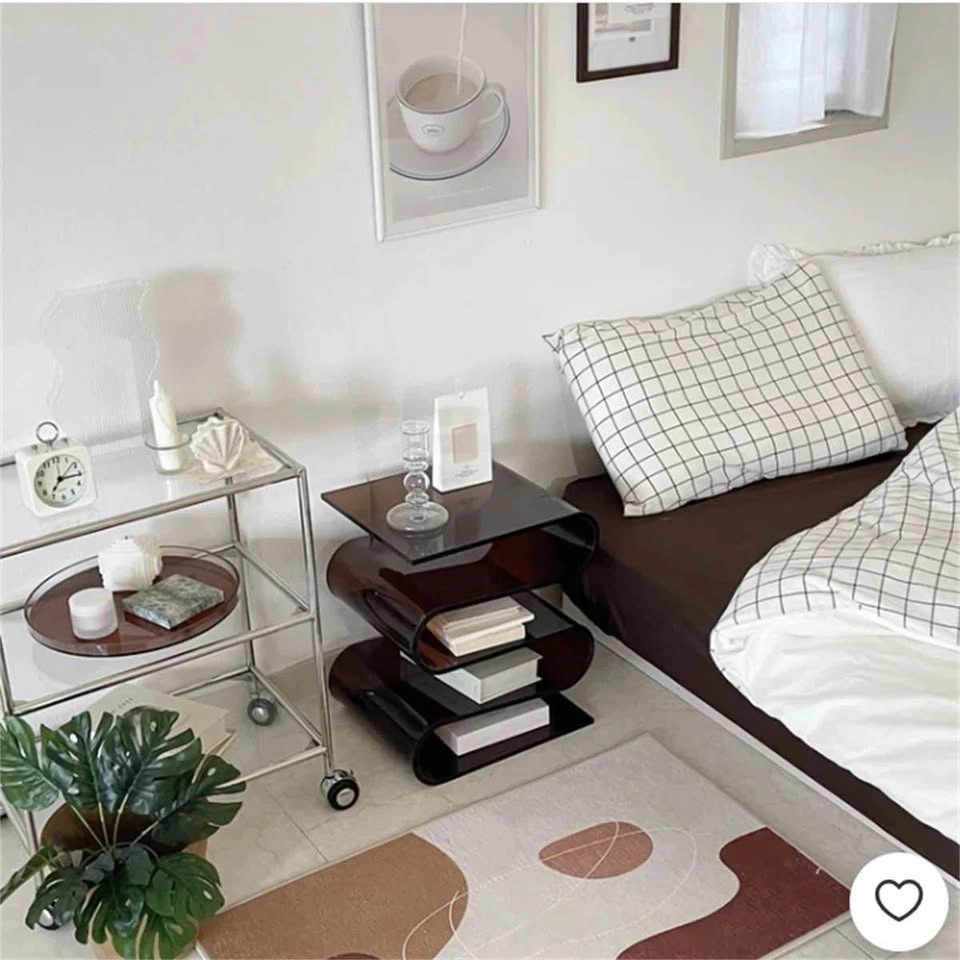 Modern S-Shaped Acrylic Coffee Table - photo 2