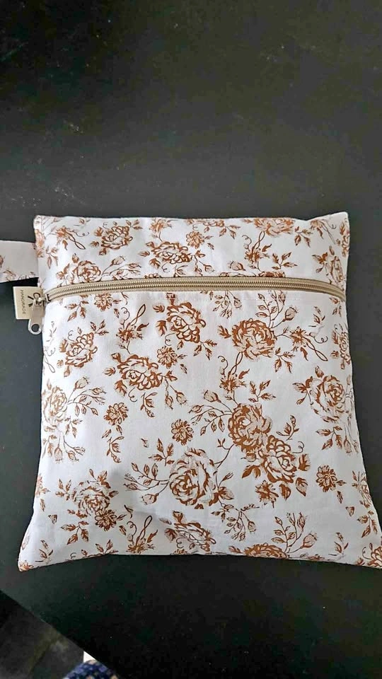 All occasion Handmade Reusable Zipper Pouches. Fully lined inner