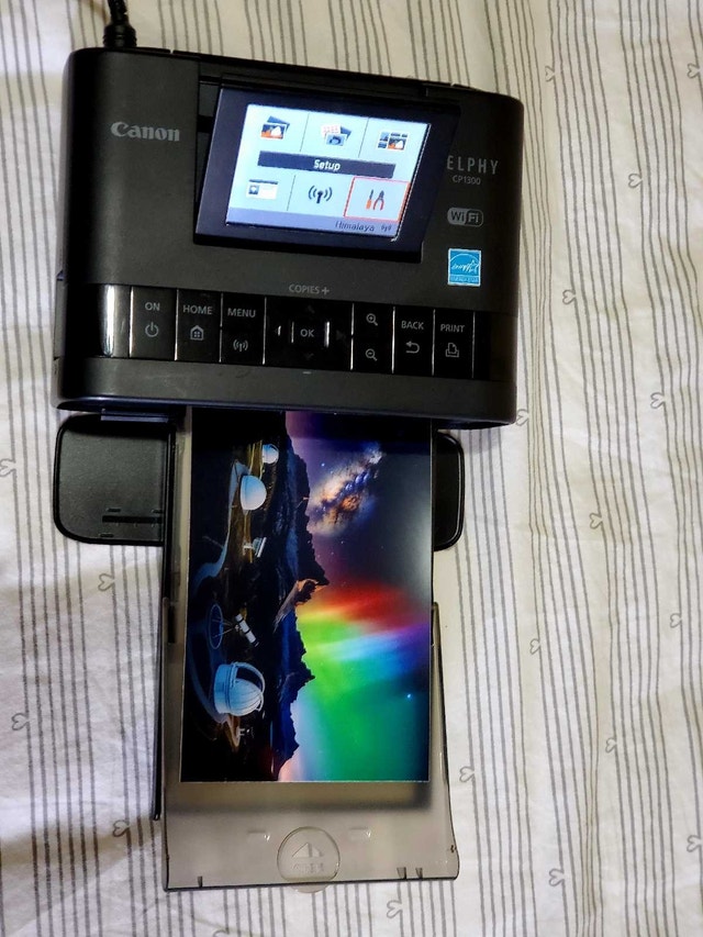 Canon Selphy CP 1300 Photo Printer