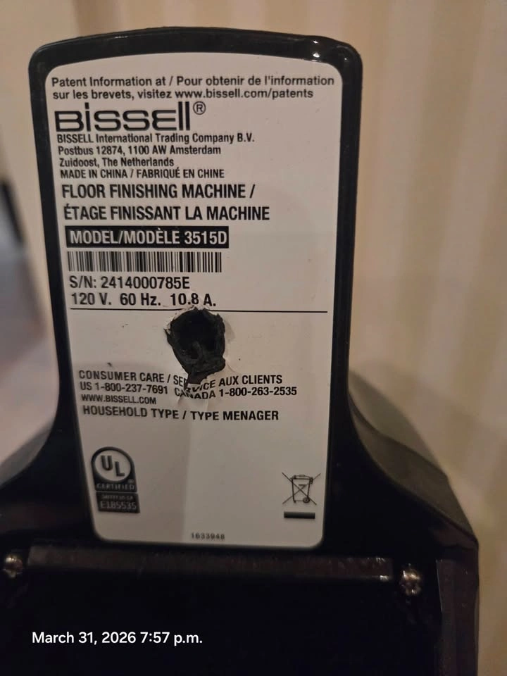 Bissell Crosswave Hydrosteam Plus Parts - photo 2