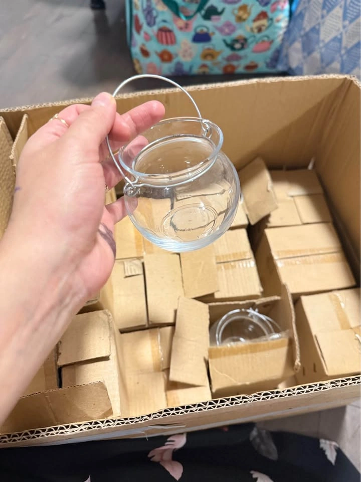 Glass Hanging Candle Holders - Set of 28 - photo 2