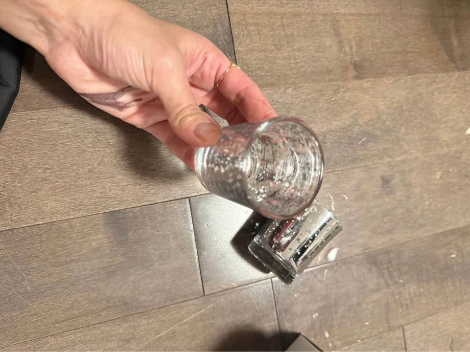 Mercury Glass Candle Holders – Set of 36 (Used Once) - photo 2