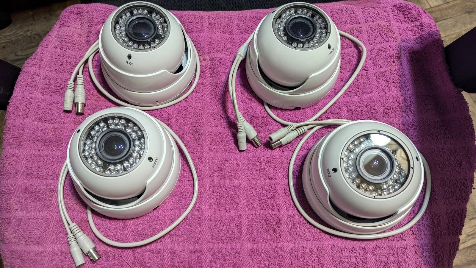 4 Dome Cameras & DVR Surveillance System w/ 2TB HD