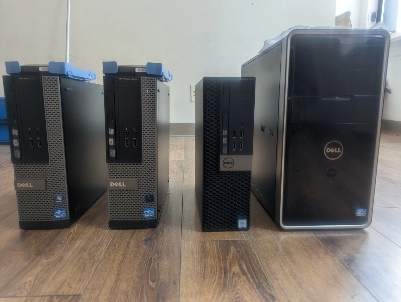 Bundle of 3 Dell Desktops (OptiPlex 3010/3040, Inspiron 660)