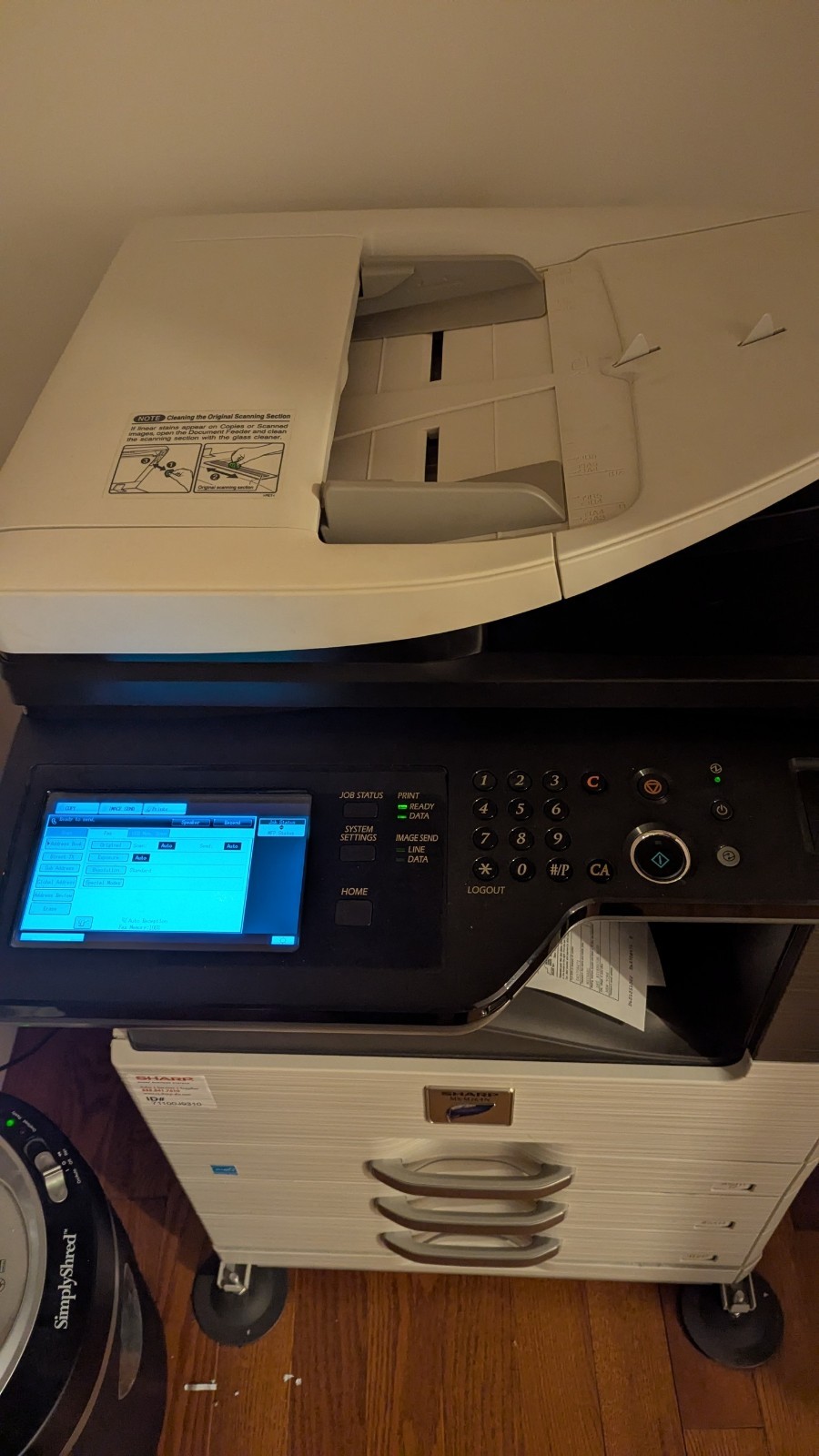 Sharp MX-M264N Mono Laser MFP Printer Copier