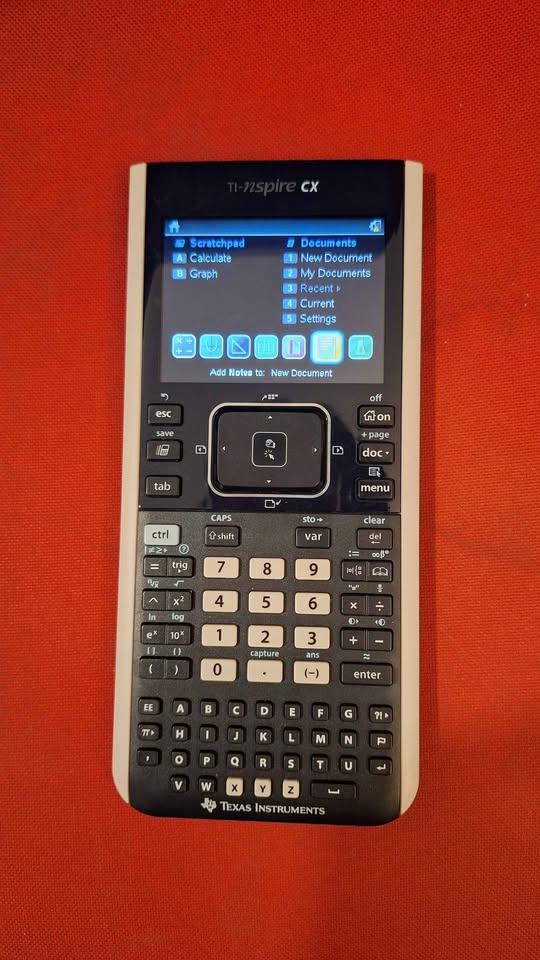 TI-Nspire CX graphing calculator - photo 3