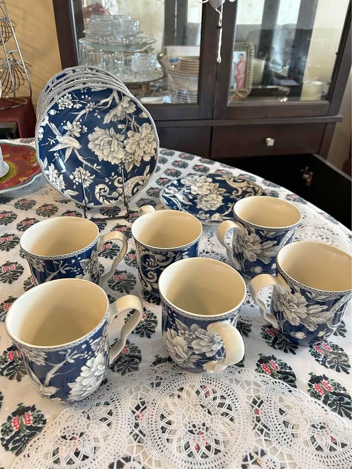 Mugs and Bread and Butter Plates for 6
