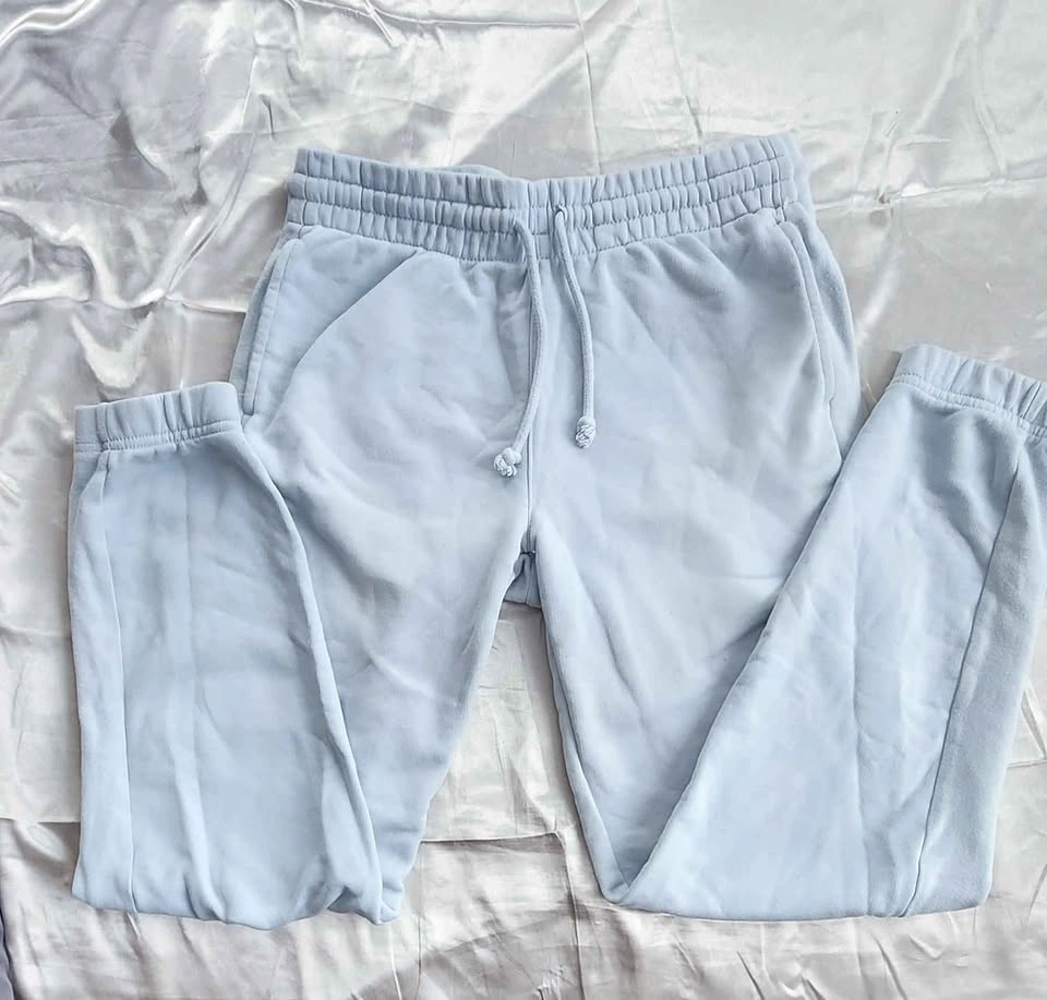TNA Airy AF Cuffed Sweatpants - Light Blue - Size XS - photo 2