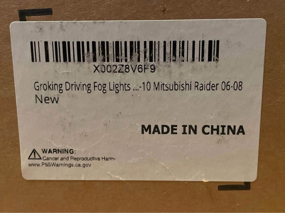 Groking Driving Fog Lights for Mitsubishi Raider 06-08 - photo 3
