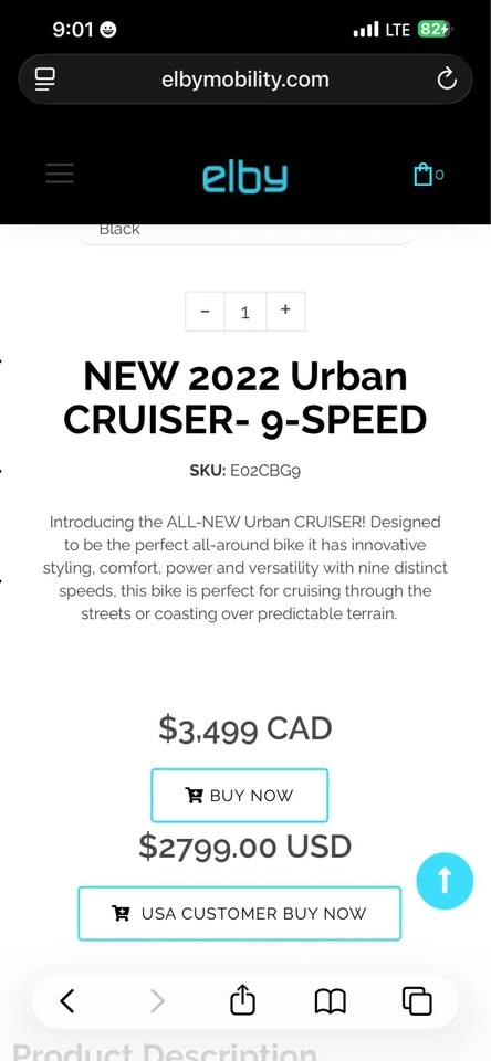 Elby Urban Cruiser E-Bike - Brand New in Box - photo 2