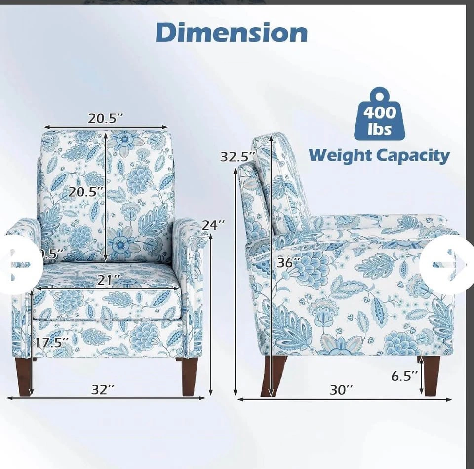 Brand new Costway Floral Accent Chair - photo 2