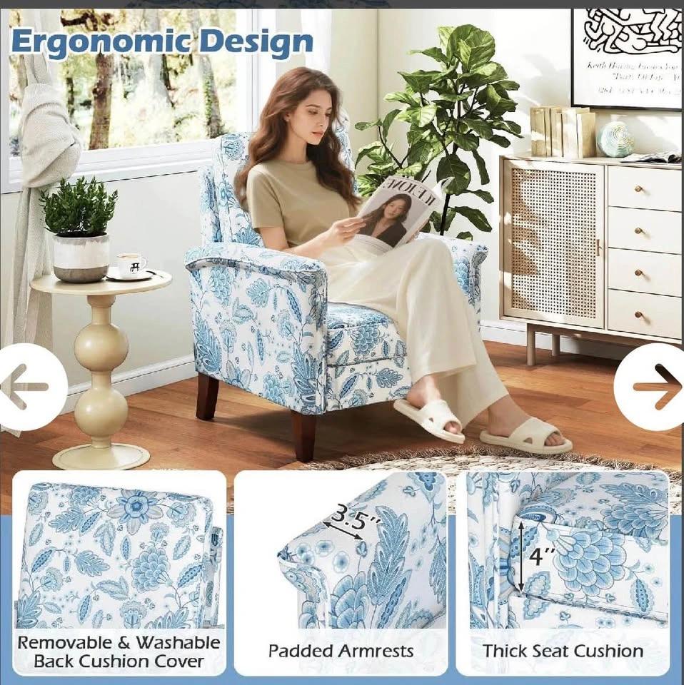 Brand new Costway Floral Accent Chair - photo 4