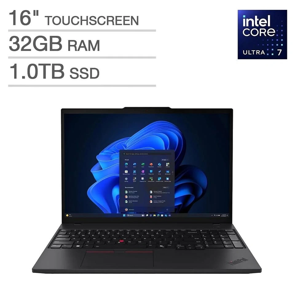 Lenovo ThinkPad T16 G4 Laptop - Core Ultra 7, 32GB RAM, 1TB SSD