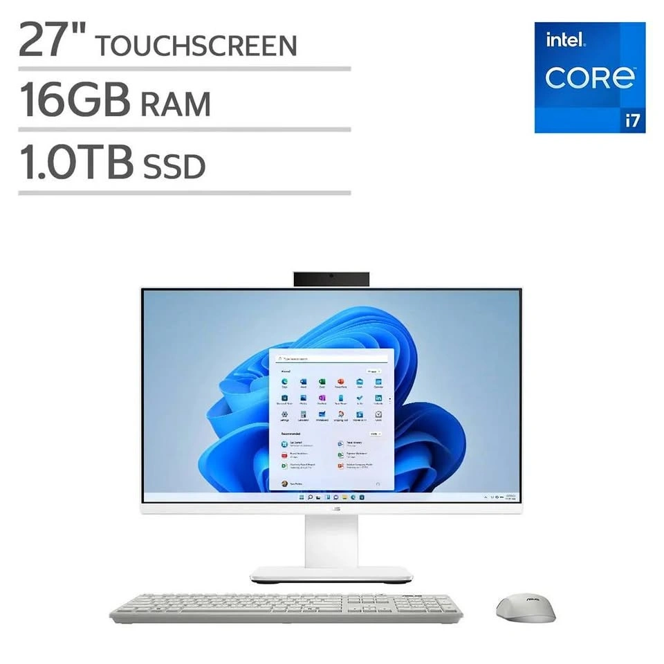 ASUS V400 27" Full HD Touchscreen All-in-One PC - i7-13620H - 1T