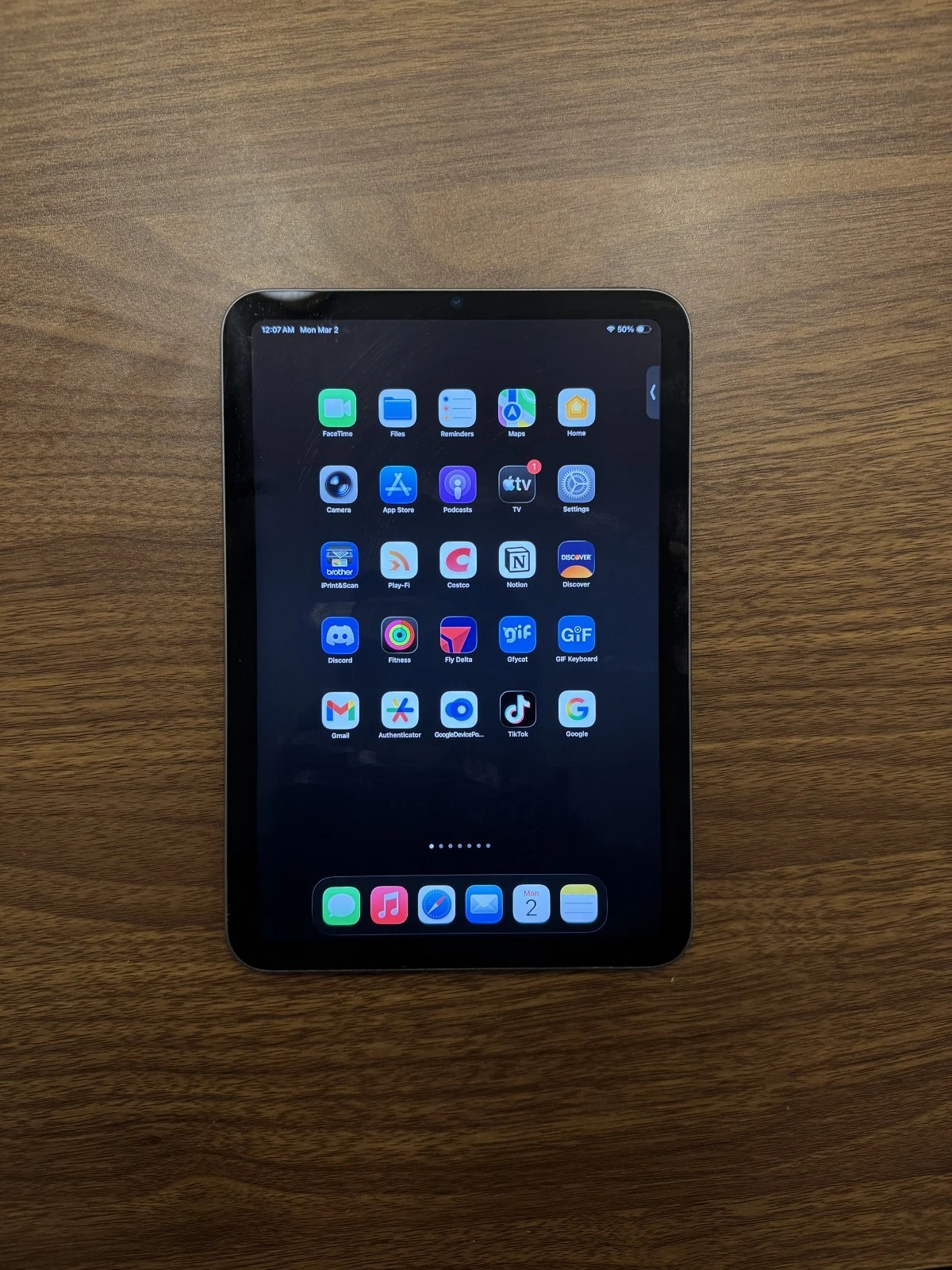 Apple iPad Mini 6 (WiFi) 256GB Space Gray