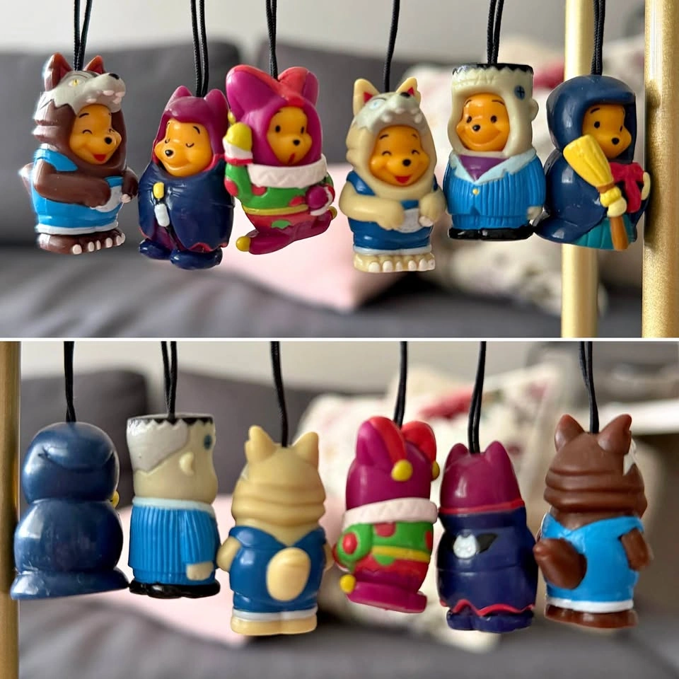 Peek A Pooh Halloween/Scary Series - Rare Vintage Disney Charms