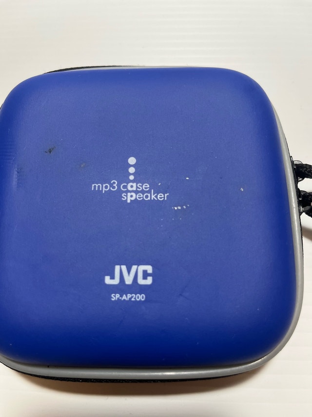 JVC Portable Speaker & Vintage Digital Camera