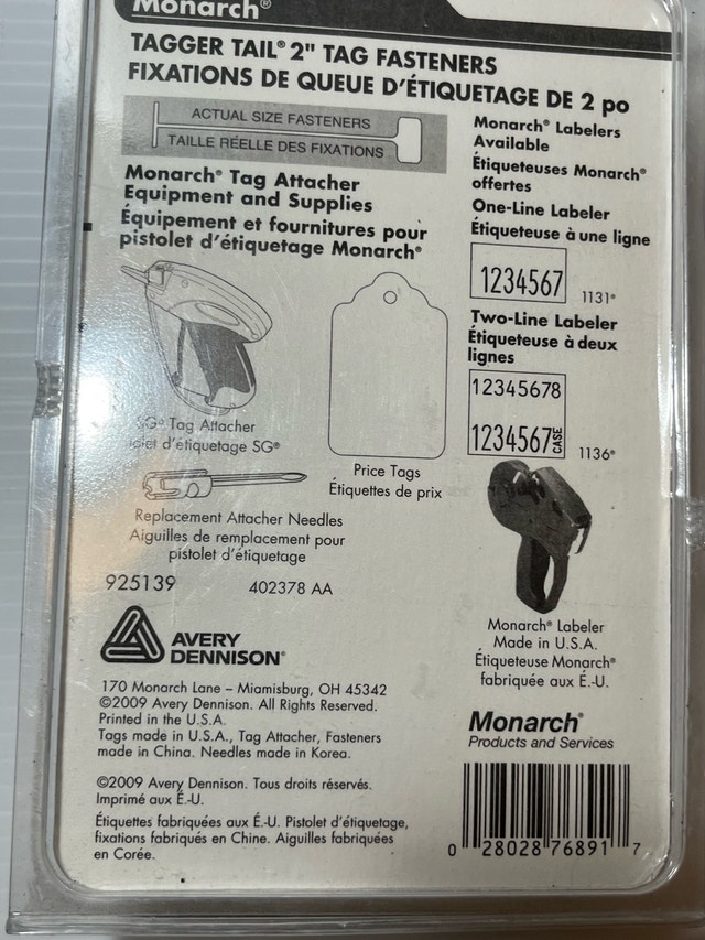 Avery Dennison Tagging Kit - photo 5