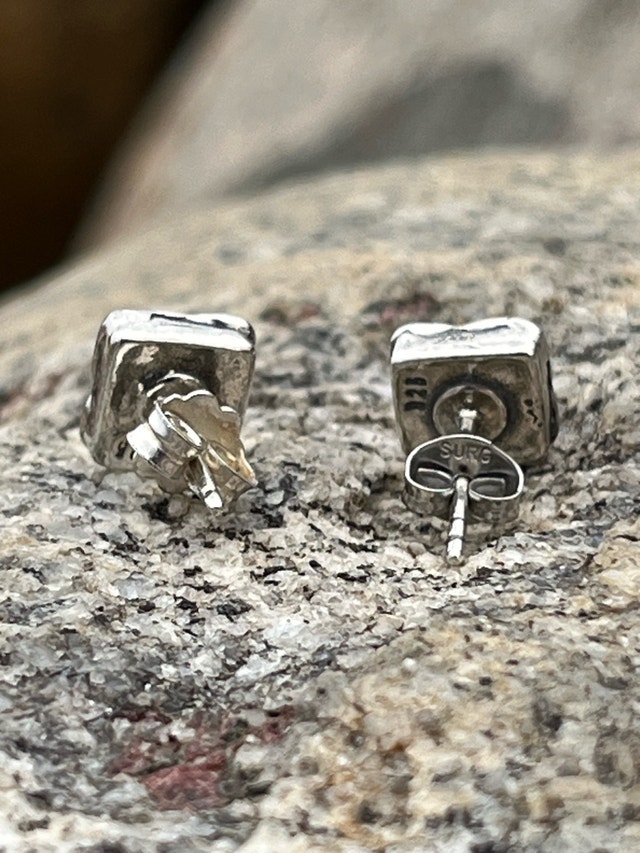 Sterling Silver Opal Earrings - photo 3