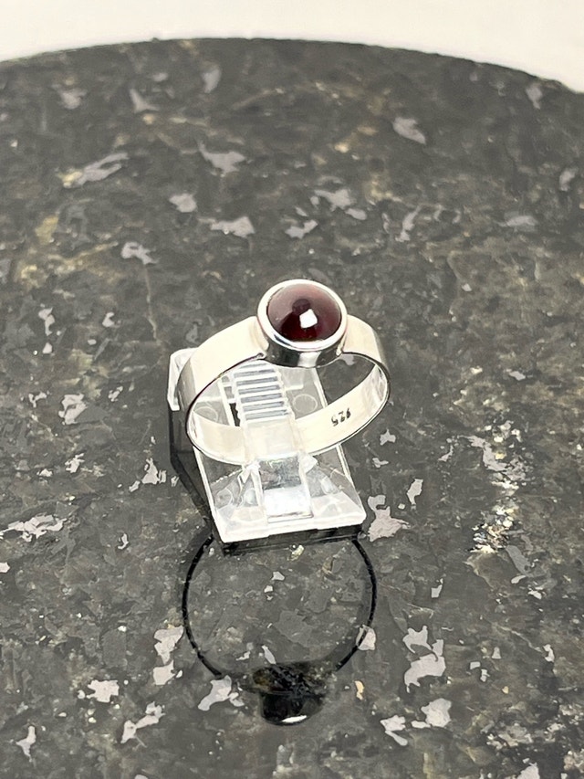 New 925 Garnet Ring Size-8 - photo 3