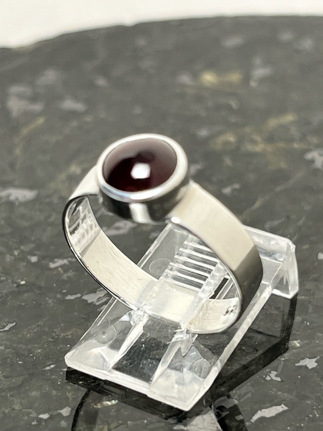 New 925 Garnet Ring Size-8 - photo 5