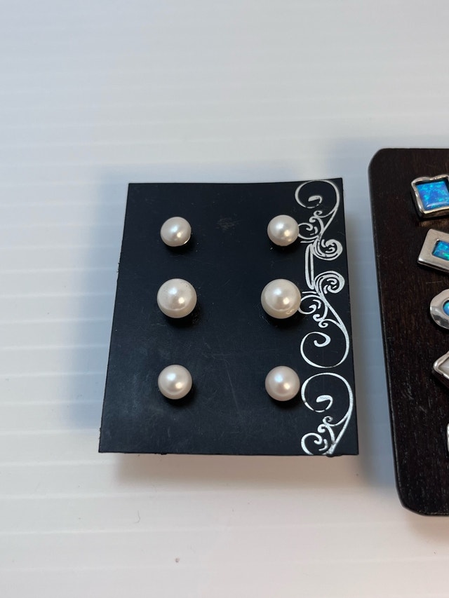 New Various 925 Sterling Silver Earrings - photo 3