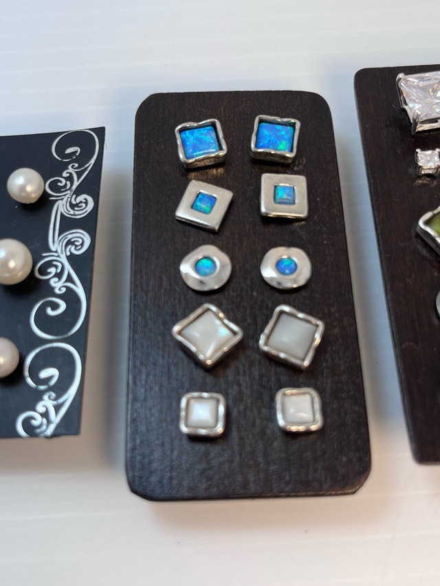 New Various 925 Sterling Silver Earrings - photo 4