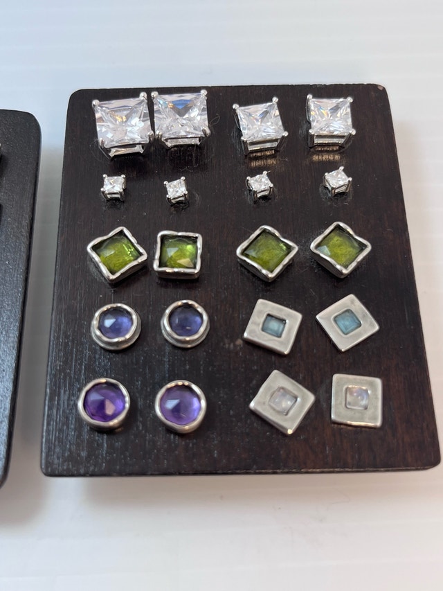 New Various 925 Sterling Silver Earrings - photo 5