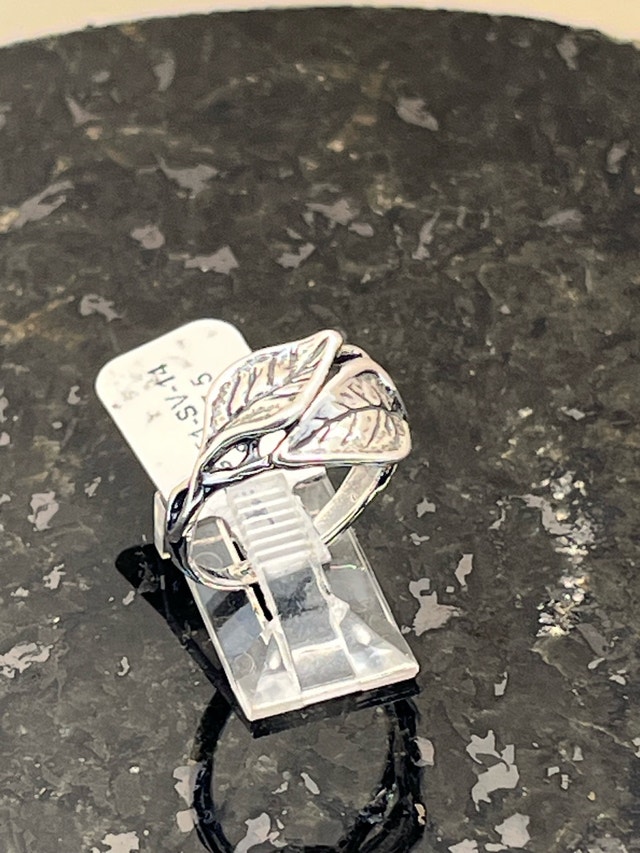 New 925 Sterling Silver Leaf Ring - Sizes 5.5-8.75 - photo 3