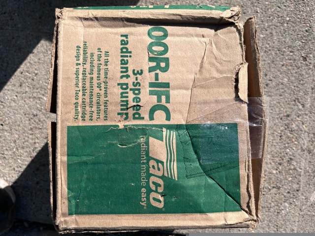 Taco 00R-MSF1-1IFC Circulator Water Pump - photo 3