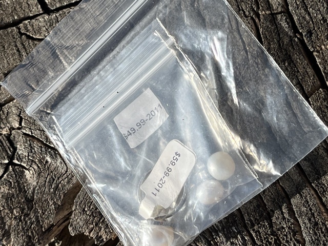 New 925 Pearl Size 6 Ring And Earrings - photo 5