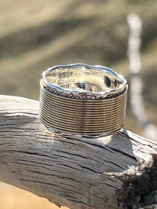 New Sterling Silver Ring Size 7 - photo 3