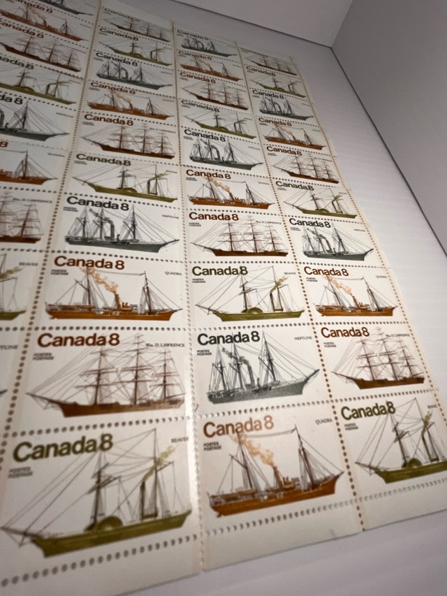 Canada 8 Cent Stamps - photo 2