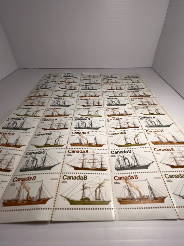 Canada 8 Cent Stamps - photo 4