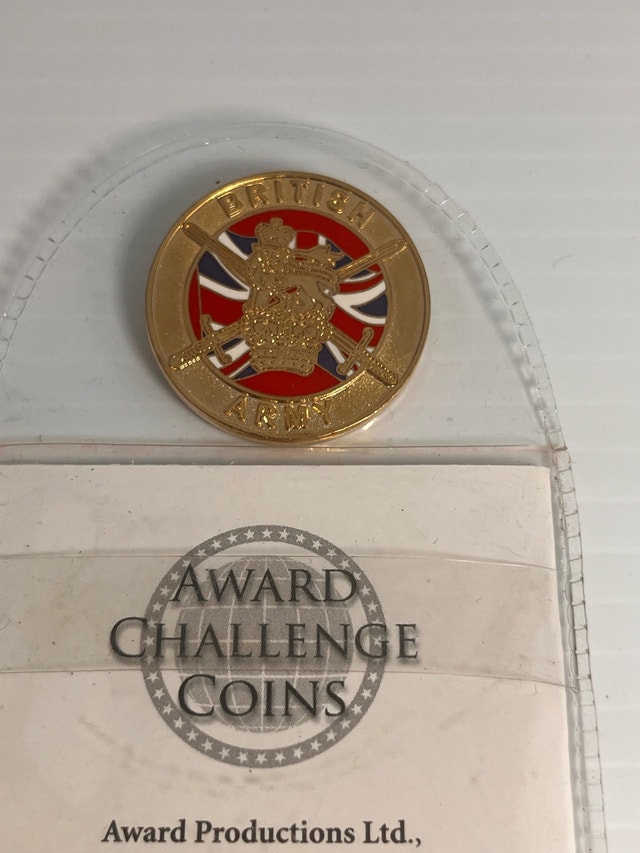 British Army Challenge Coin