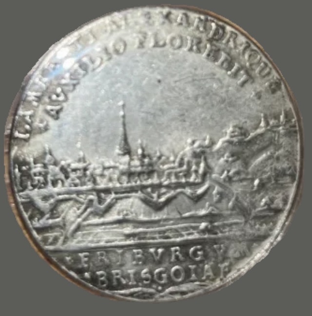 1739 Silver German States Thaler - photo 2